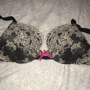 Victoria Secret sparkling black bra